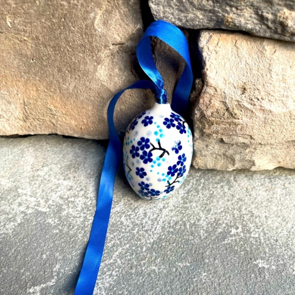 Polish Pottery-Terrain-Ceramic Easter Egg XS